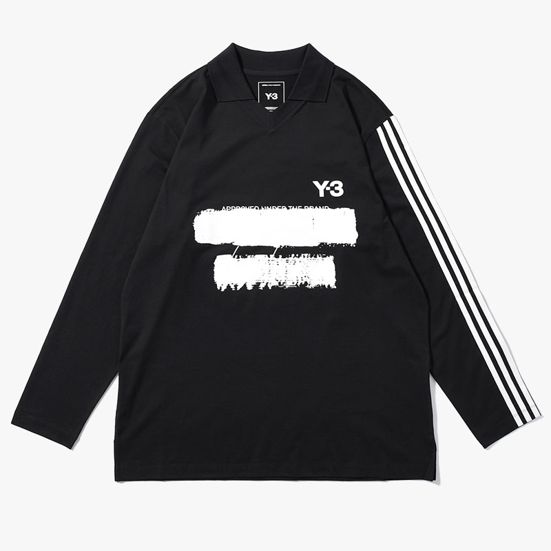 U GFX LOGO LS T -BLACK-