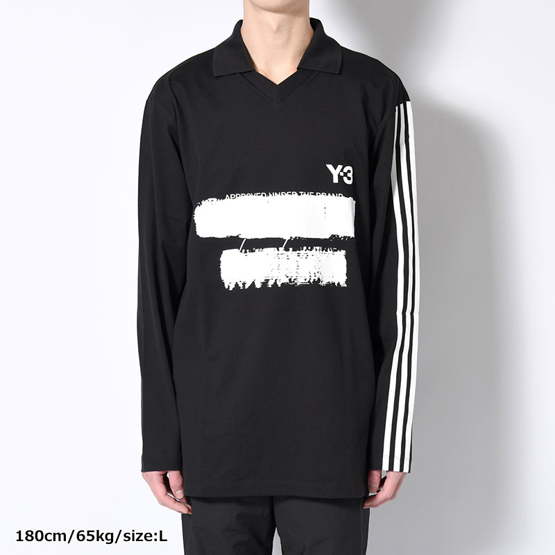 U GFX LOGO LS T -BLACK-