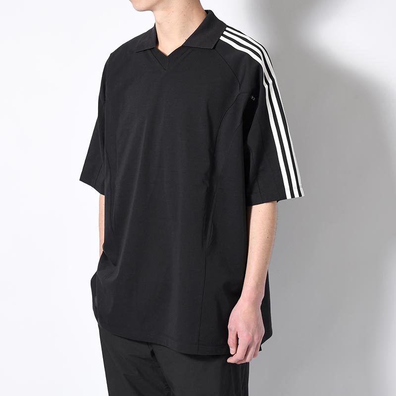 SS CTLN TEE -BLACK-