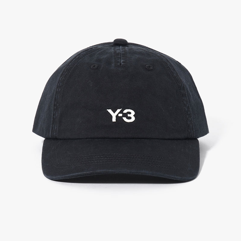 Y-3 DAD CAP -BLACK-