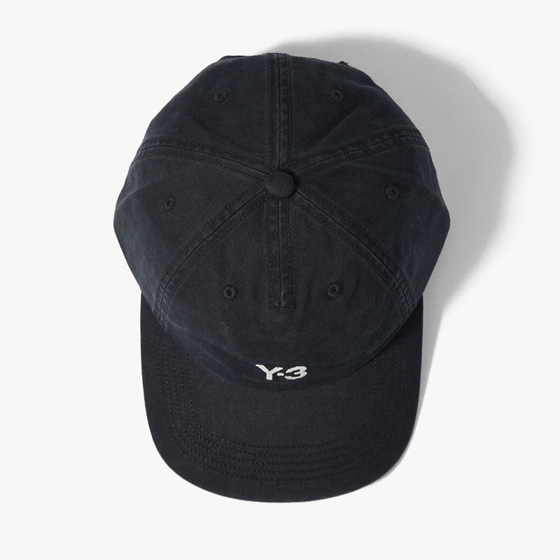 Y-3 DAD CAP -BLACK-