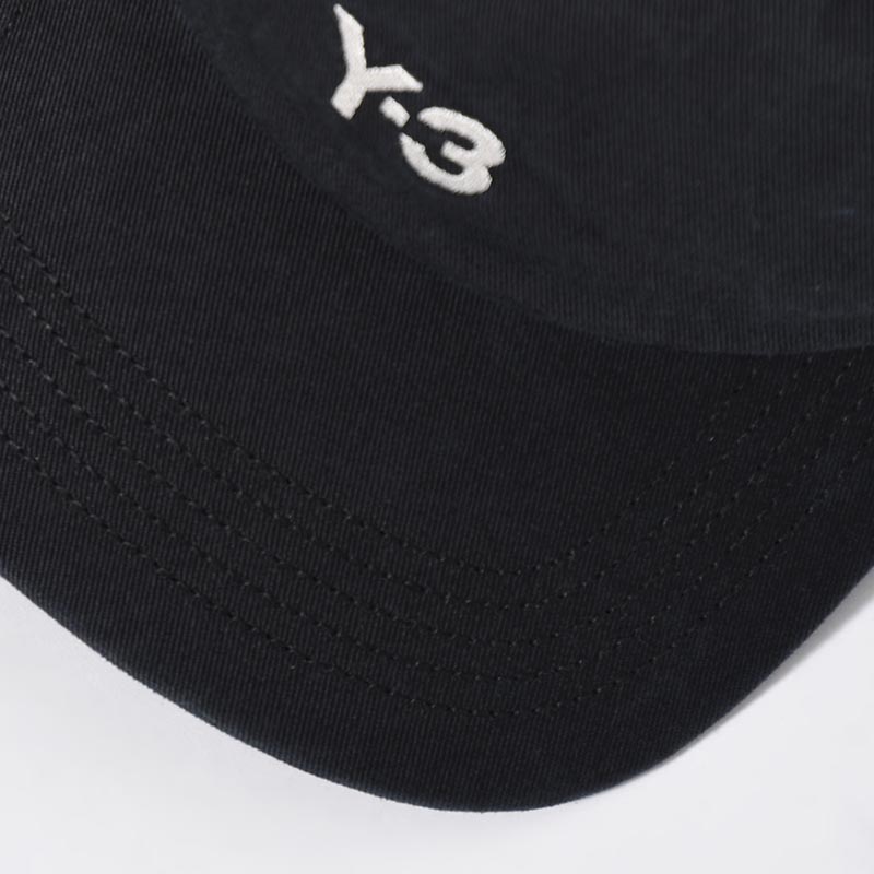 Y-3 DAD CAP -BLACK-