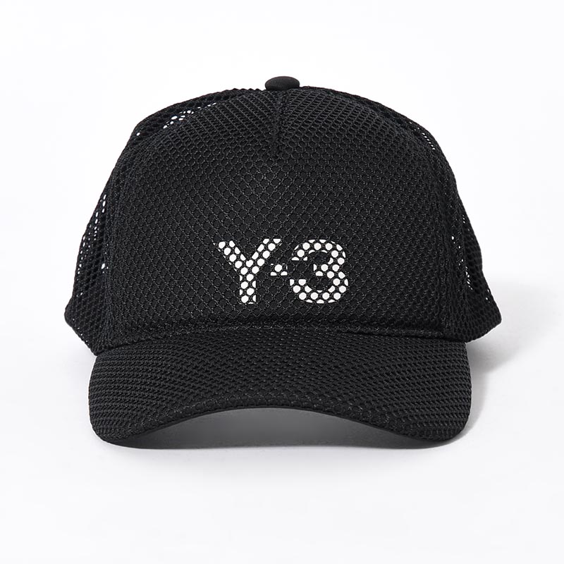 Y-3 TRUCKER CAP -BLACK-