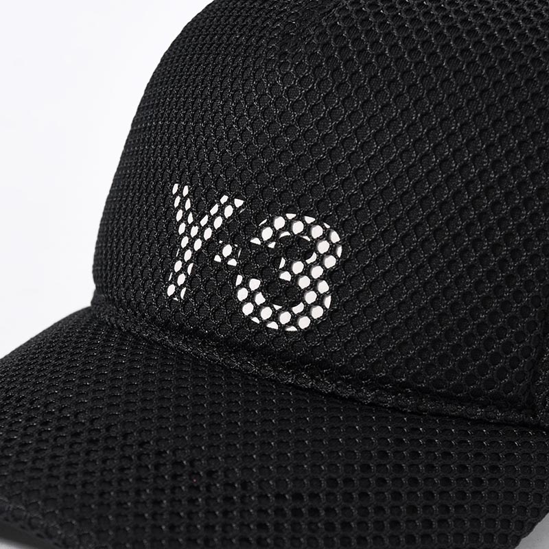 Y-3 TRUCKER CAP -BLACK-