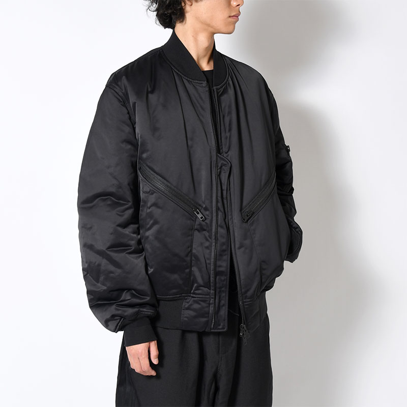 Y-3 BOMBER JACKET -BLACK-