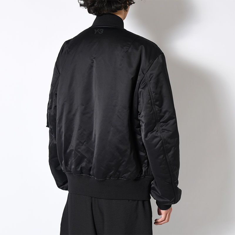 Y-3 BOMBER JACKET -BLACK-