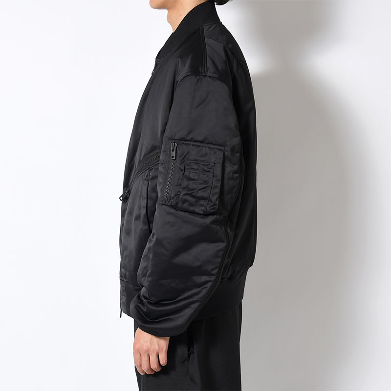 Y-3 BOMBER JACKET -BLACK-