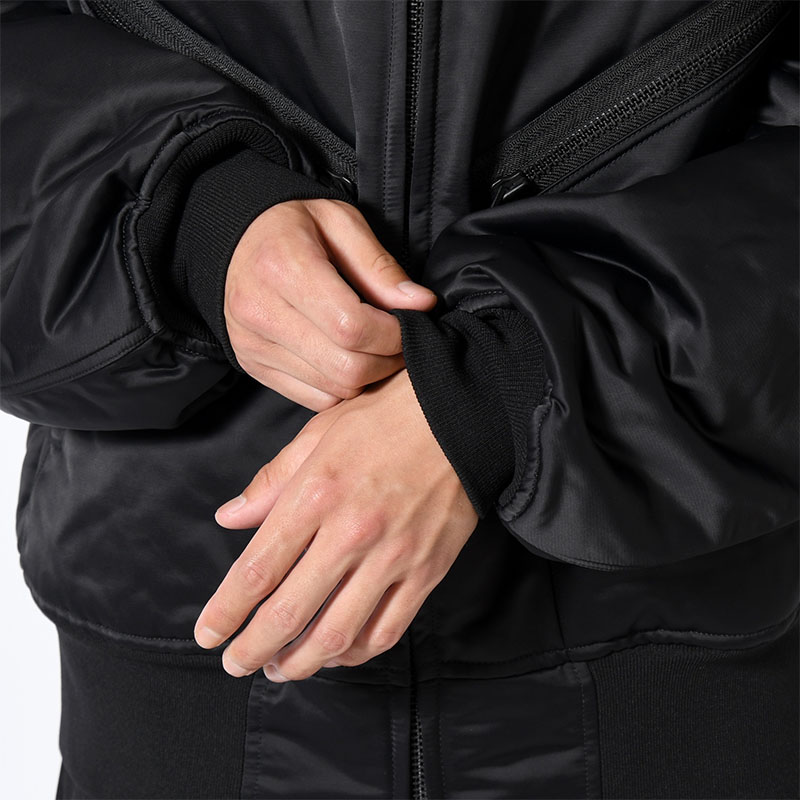 Y-3 BOMBER JACKET -BLACK-