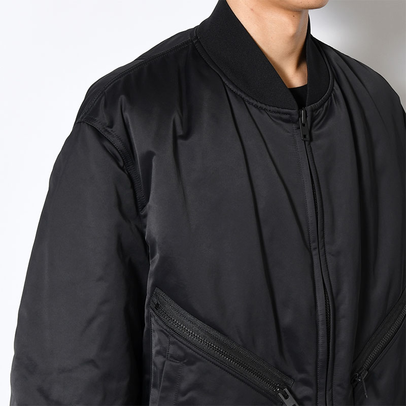Y-3 BOMBER JACKET -BLACK-