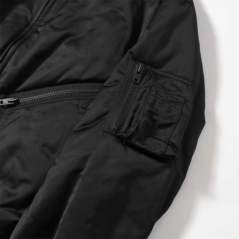 Y-3 BOMBER JACKET -BLACK-