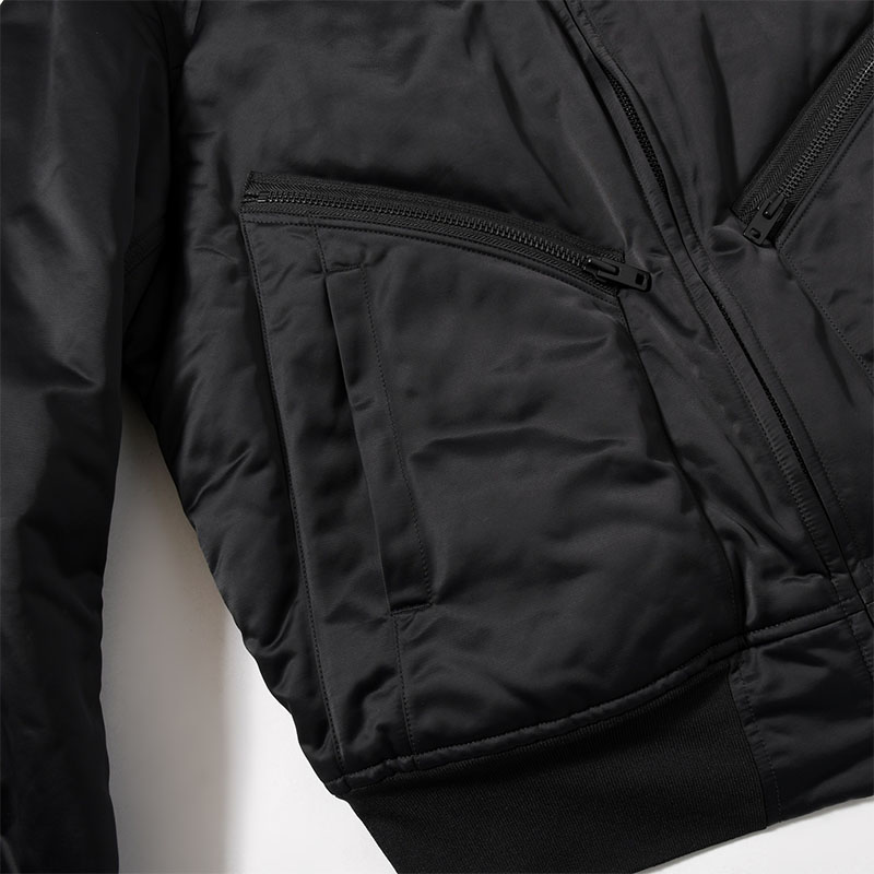 Y-3 BOMBER JACKET -BLACK-