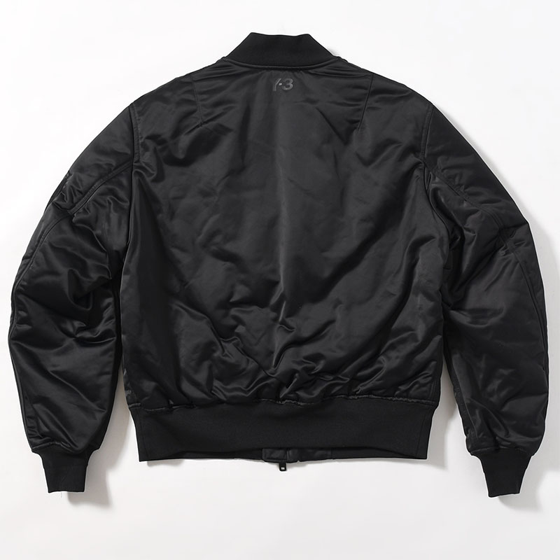 Y-3 BOMBER JACKET -BLACK-