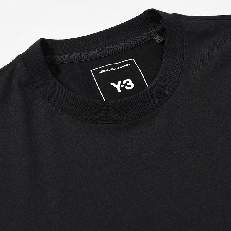 M REG SS TEE -BLACK-