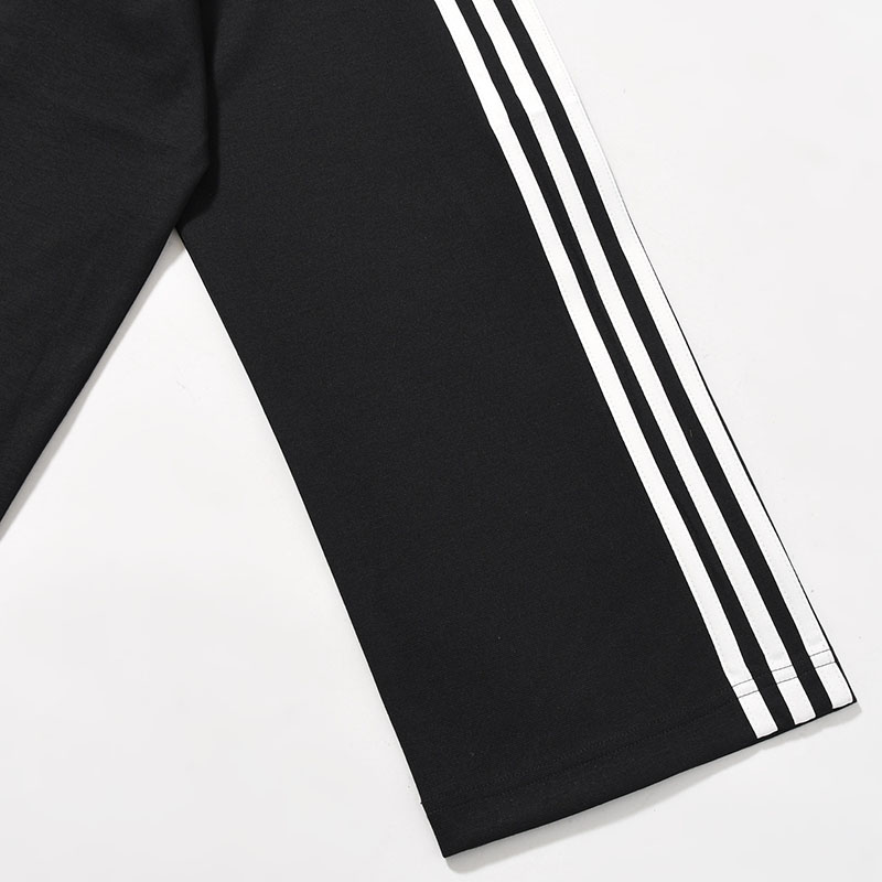 U LONG SLEEVE TEE 3-STRIPES -BLACK-