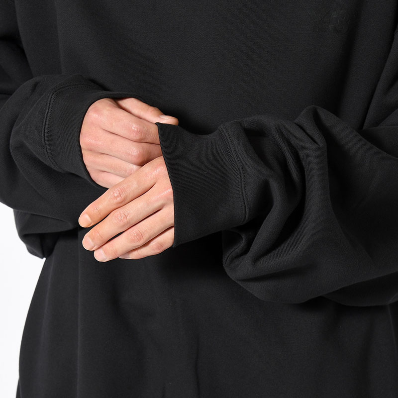 U Y3 FT HOODIE -BLACK-