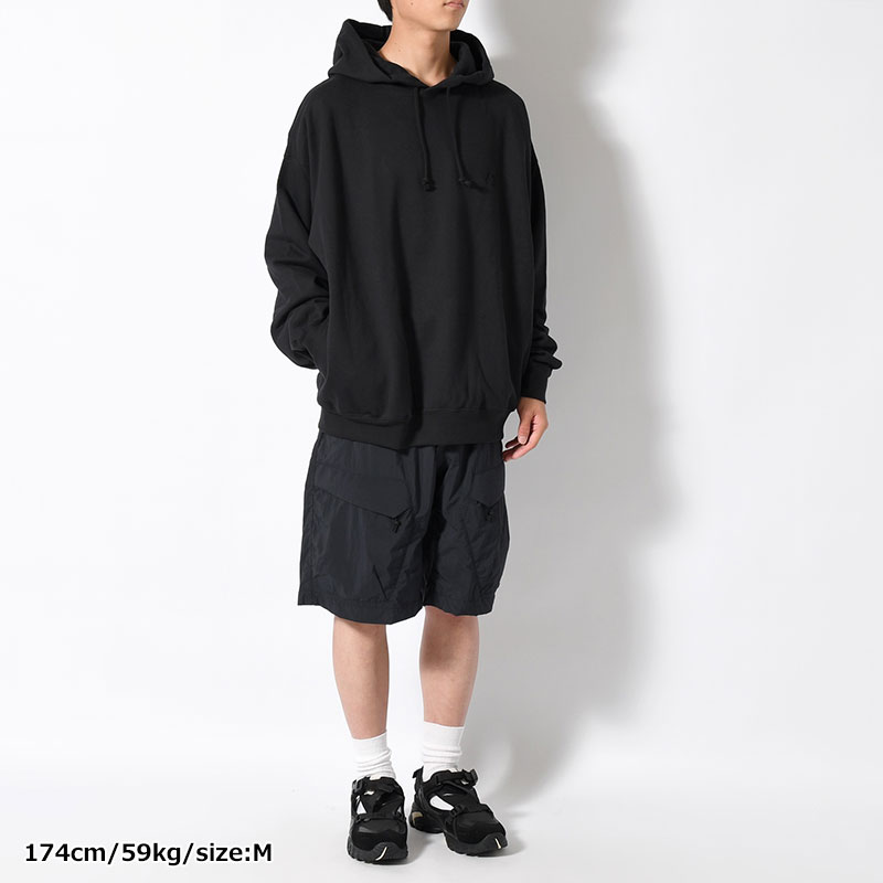 U Y3 FT HOODIE -BLACK-