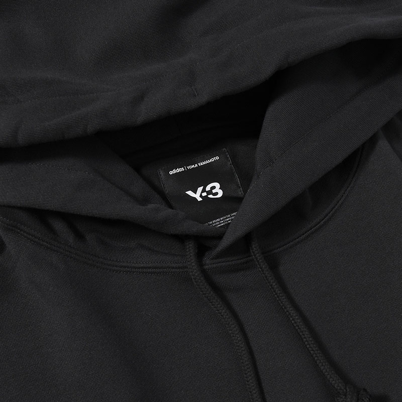 U Y3 FT HOODIE -BLACK-
