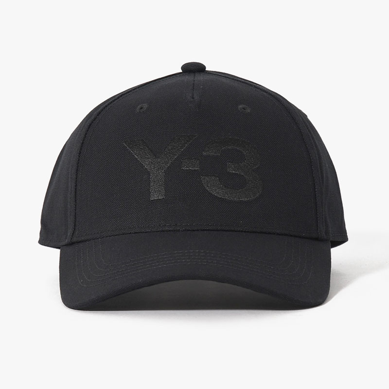 U Y-3 CLASSIC LOGO CAP -BLACK-
