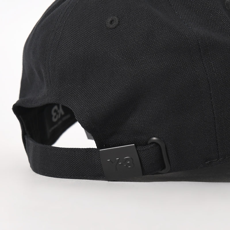 U Y-3 CLASSIC LOGO CAP -BLACK-