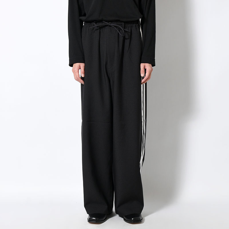 U Y-3 SPORT UNIFORM PANTS 3-STRIPES -BLACK-