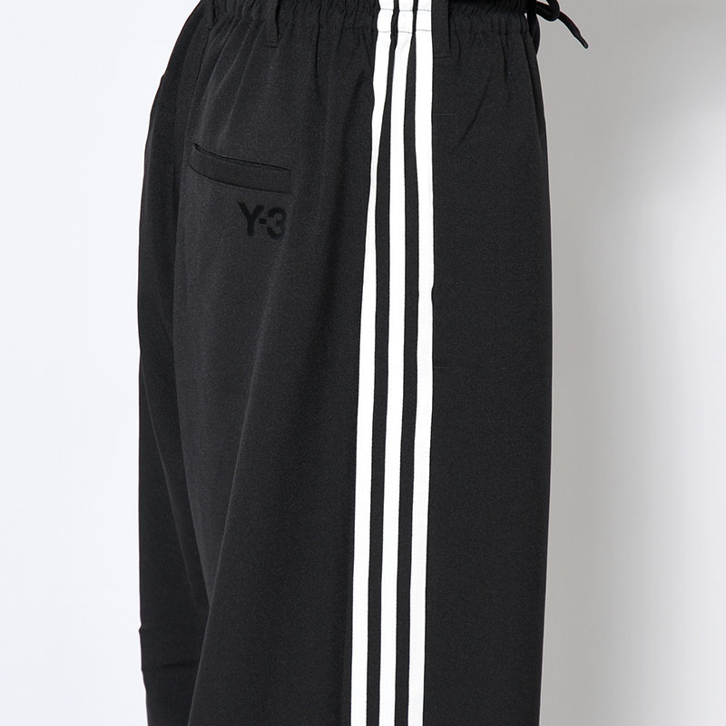 U Y-3 SPORT UNIFORM PANTS 3-STRIPES -BLACK-