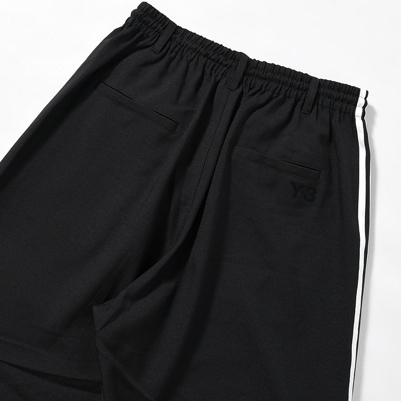 U Y-3 SPORT UNIFORM PANTS 3-STRIPES -BLACK-