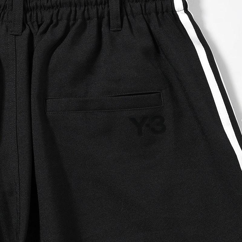 U Y-3 SPORT UNIFORM PANTS 3-STRIPES -BLACK-
