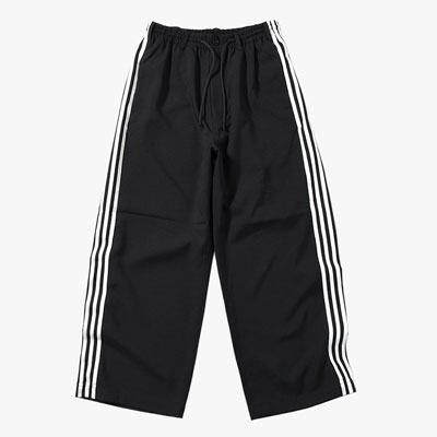 U Y-3 SPORT UNIFORM PANTS 3-STRIPES -BLACK-