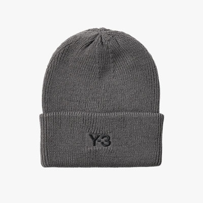 U Y-3 CL BEANIE -GRAY-