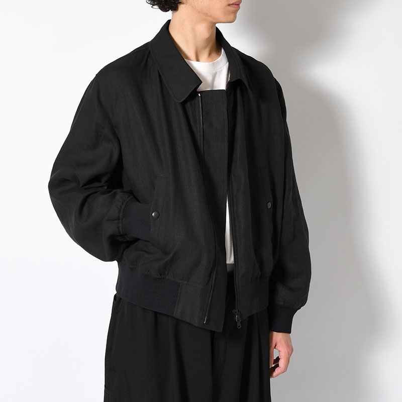 Y's for men x 120% LINO BLOUSON -BLACK-