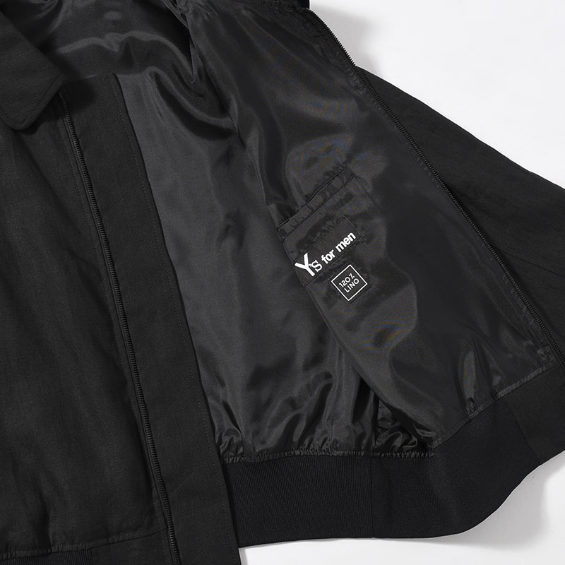 Y's for men x 120% LINO BLOUSON -BLACK-