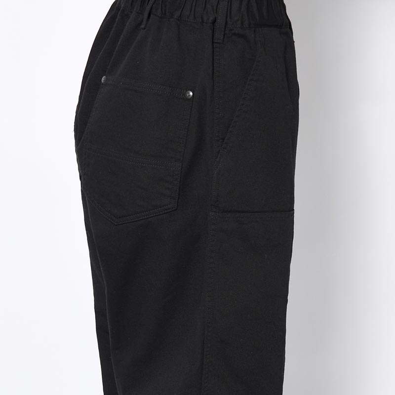 BS KATSURAGI DOUBLE KNEE WORK PANTS -BLACK-