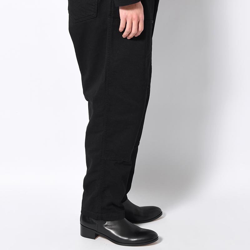 BS KATSURAGI DOUBLE KNEE WORK PANTS -BLACK-