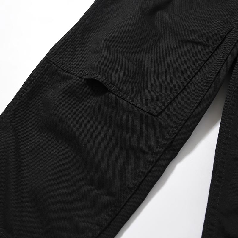 BS KATSURAGI DOUBLE KNEE WORK PANTS -BLACK-