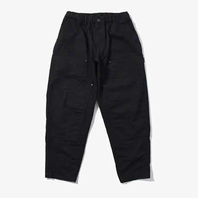 BS KATSURAGI DOUBLE KNEE WORK PANTS -BLACK-