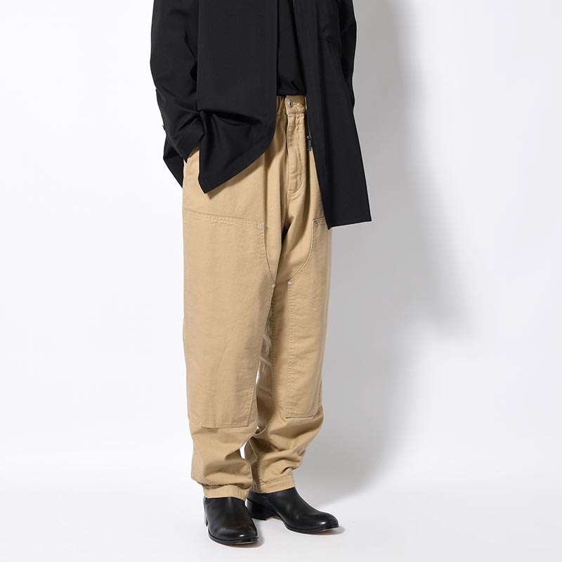 BS KATSURAGI DOUBLE KNEE WORK PANTS -BEIGE-