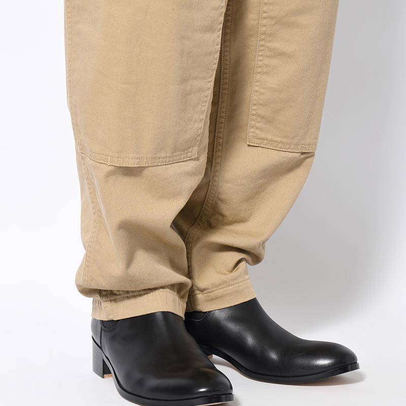 BS KATSURAGI DOUBLE KNEE WORK PANTS -BEIGE-