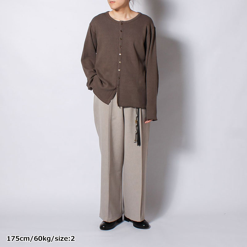 RIB CARDIGAN -3.COLOR-