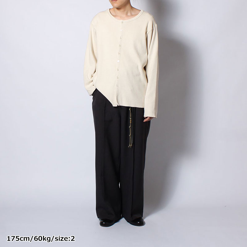 RIB CARDIGAN -3.COLOR-