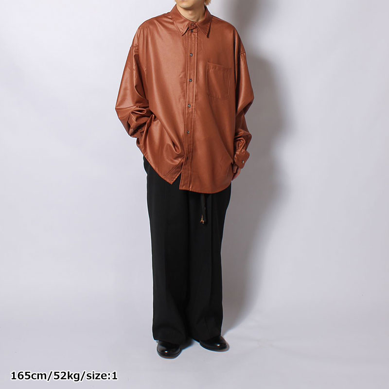URUSHI OVERSIZE SHIRT -2.COLOR-