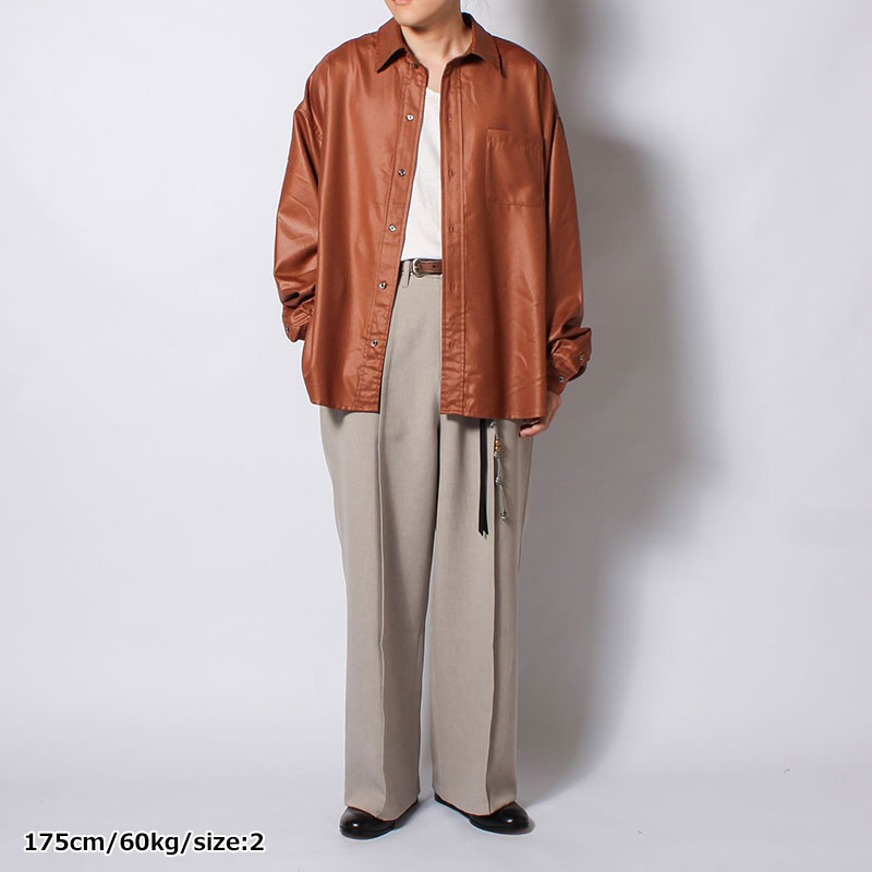 URUSHI OVERSIZE SHIRT -2.COLOR-