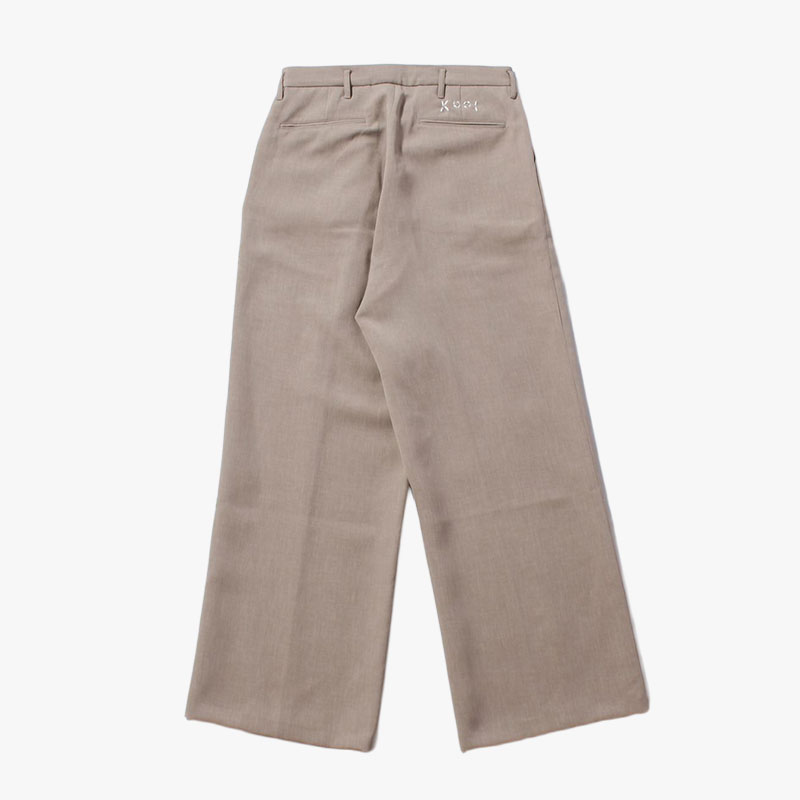 PLEATS CREASE WIDE PANTS -3.COLOR-