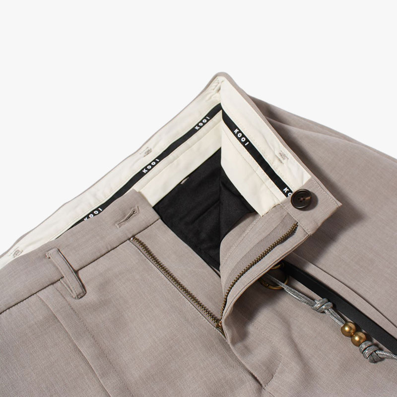PLEATS CREASE WIDE PANTS -3.COLOR-