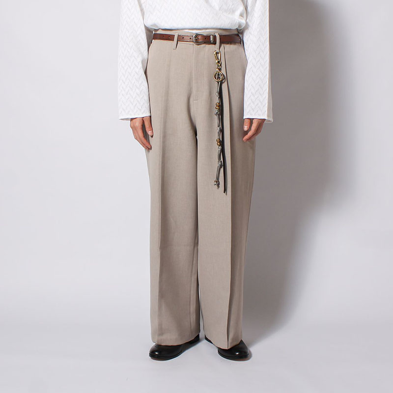 PLEATS CREASE WIDE PANTS -3.COLOR-