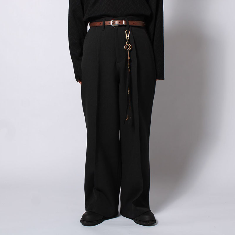 PLEATS CREASE WIDE PANTS -3.COLOR-