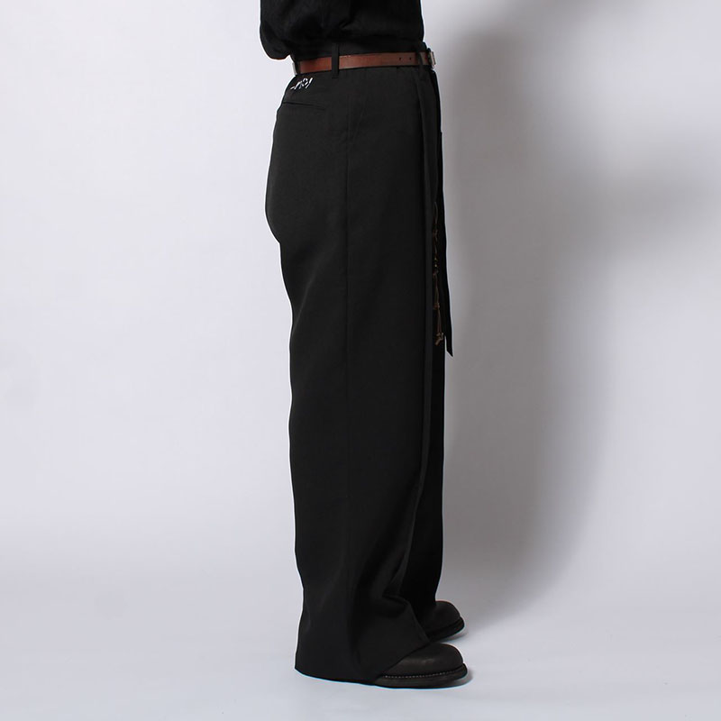 PLEATS CREASE WIDE PANTS -3.COLOR-