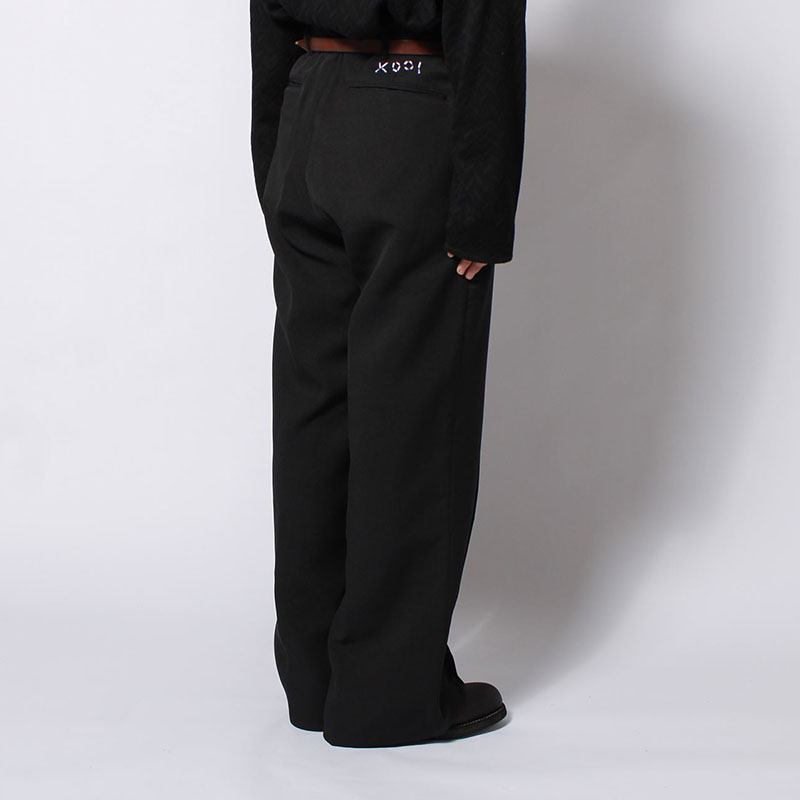 PLEATS CREASE WIDE PANTS -3.COLOR-
