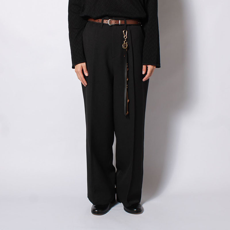 PLEATS CREASE WIDE PANTS -3.COLOR-