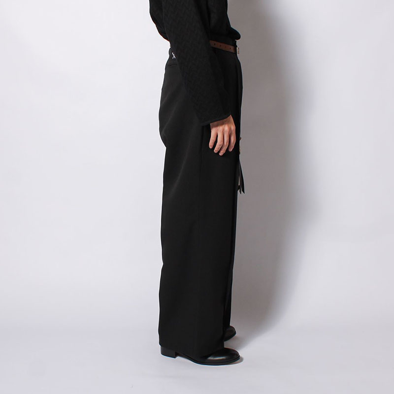 PLEATS CREASE WIDE PANTS -3.COLOR-
