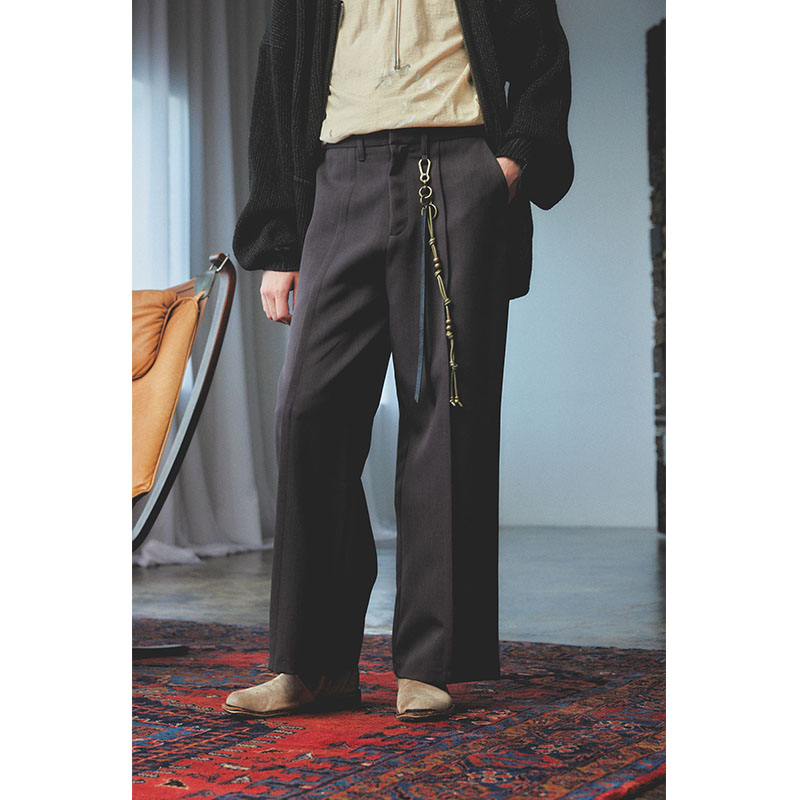 PLEATS CREASE WIDE PANTS -3.COLOR-